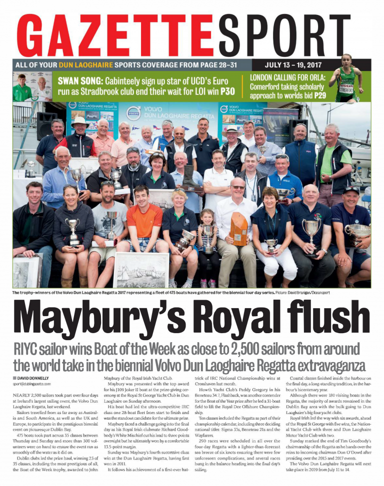 Dún Laoghaire Gazette :: Maybury’s Royal Flush